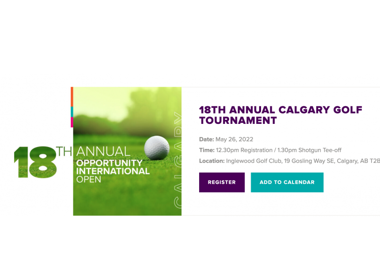 Opportunity International Golf Tournament